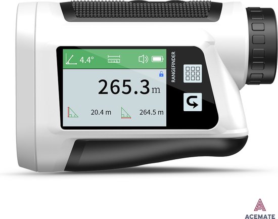 Foto: Golf rangefinder 600m vlagdetectie lcd scherm hellingdetectie acemate