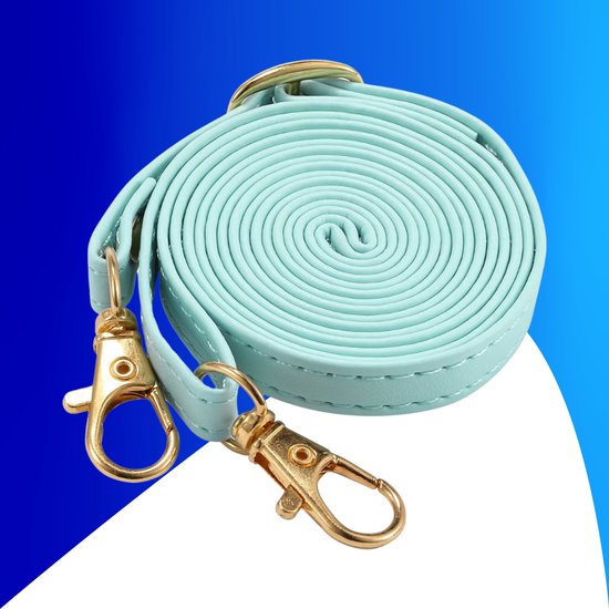 Étui adapté pour iPhone XR - Bookcase - Porte-cartes - Cordon - Simili cuir - Turquoise