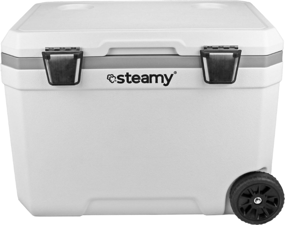 Steamy-E Dual Zone Roller Elektrische Compressor Koelbox Op Wielen (58