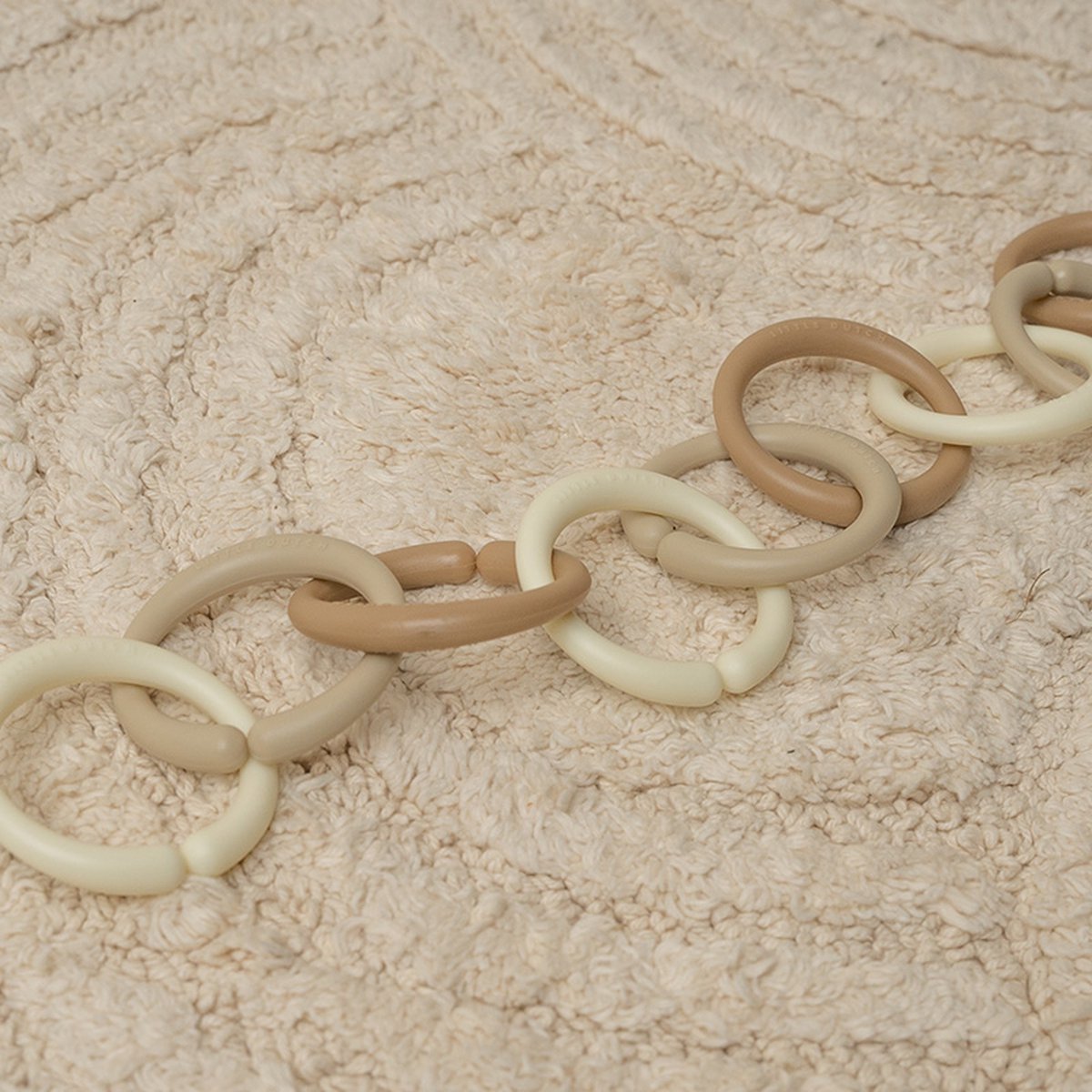 Little Dutch Little Loops Speelgoedringen Beige — afbeelding 2