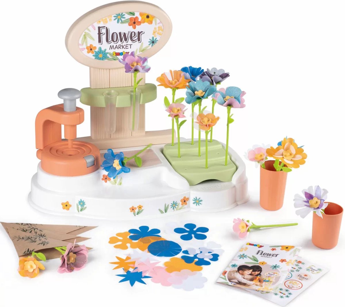 Speelgoedwinkeltje Smoby - Bloemenmarkt - accessoires - rollenspel - Vanaf 3 jaar