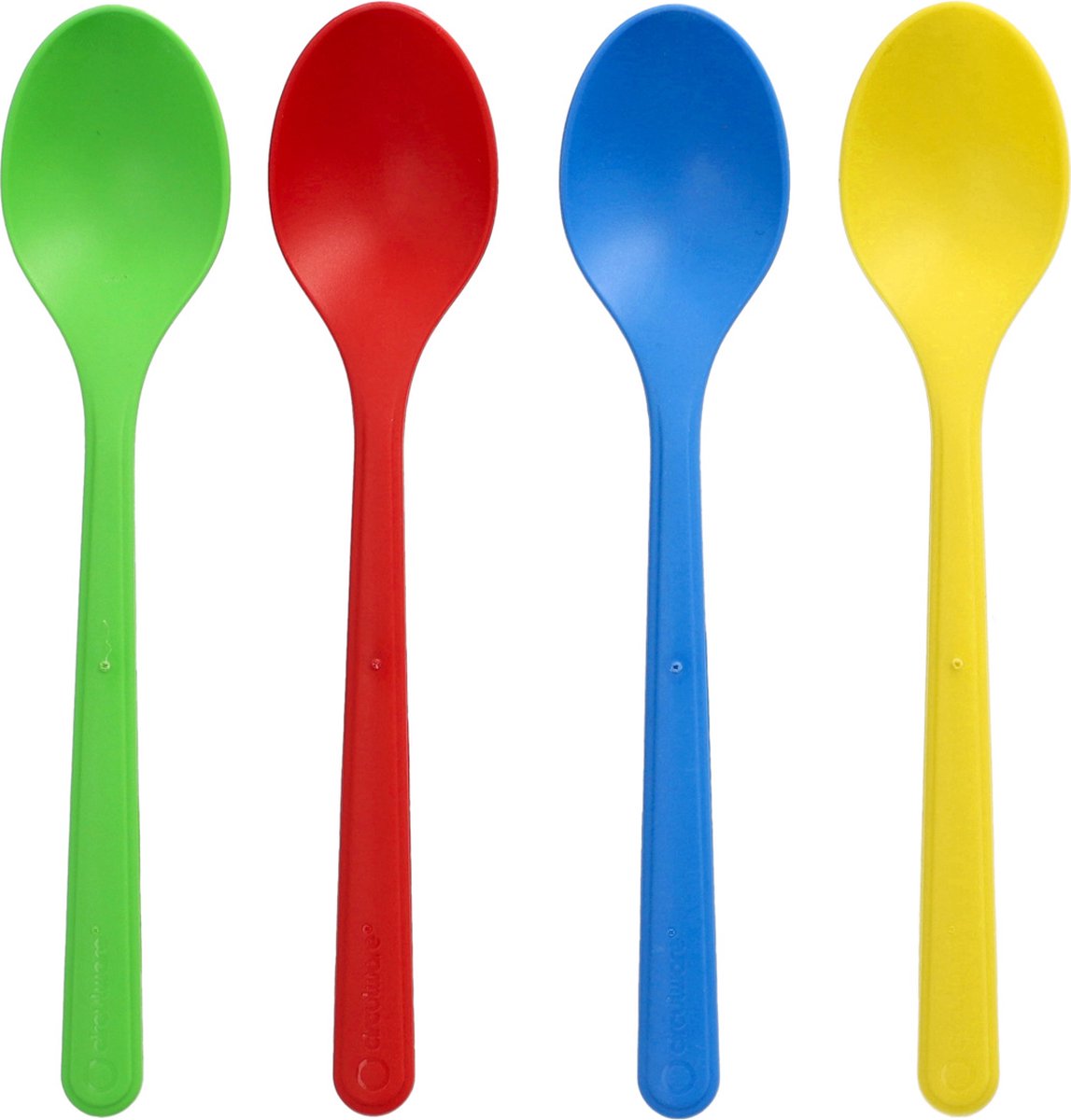IJslepels herbruikbaar "Circulware", PP 13 cm verschillende kleuren 50 stuks