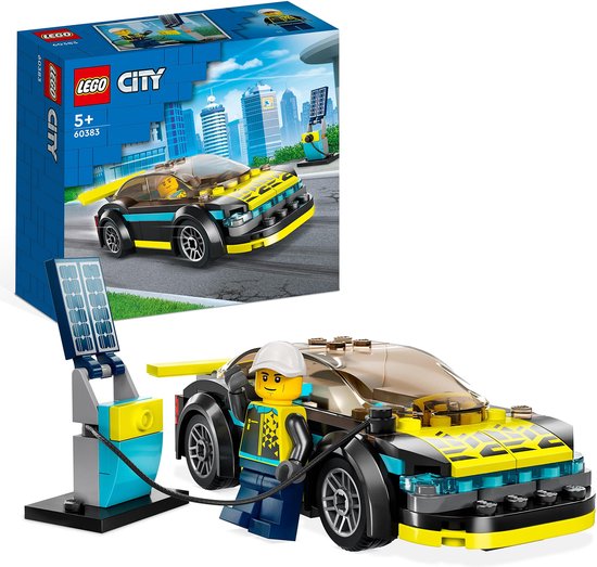 LEGO City Elektrische sportwagen Bouwset - 60383 - LEGO