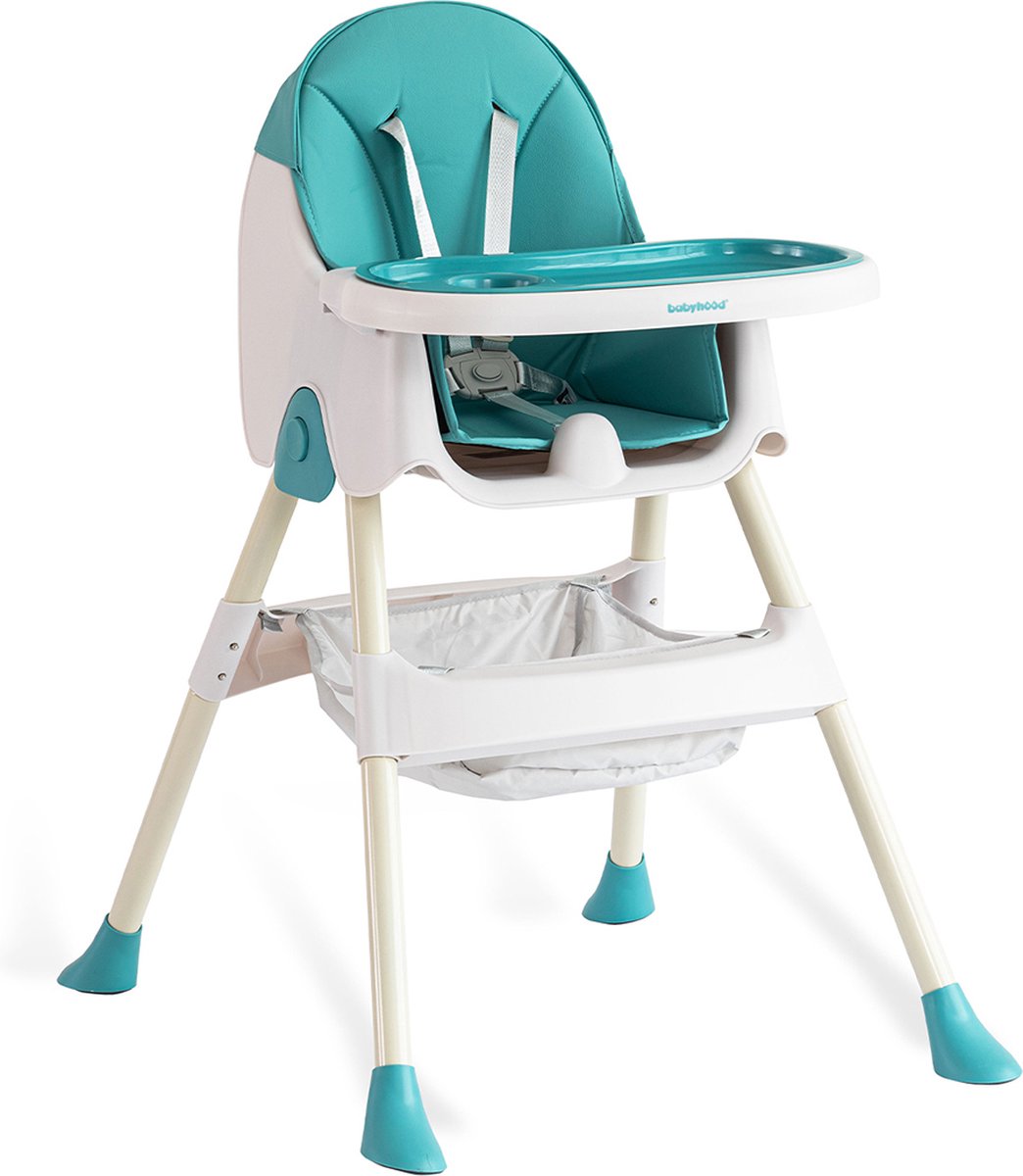 Baby Eetstoel - Kinderstoel - Blauw thumbnail 2