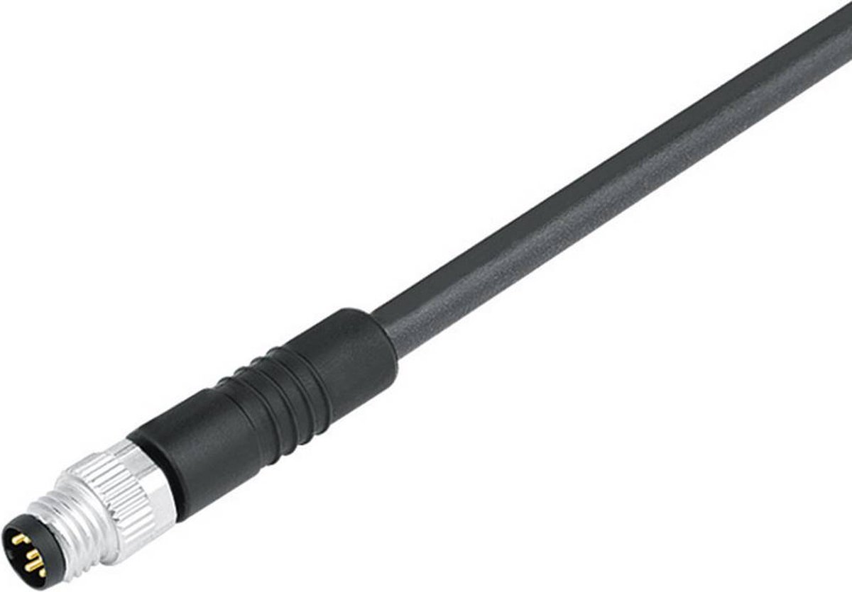 binder 79 3805 42 08 Sensor/actuator connector, geassembleerd M8 Aantal polen (sensoren): 8 Stekker, recht 2.00 m 1 stu