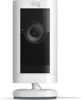 Ring Stick Up Cam Pro Plug-In - Beveilingscamera op Adapter - Binnen en Buiten - Wit