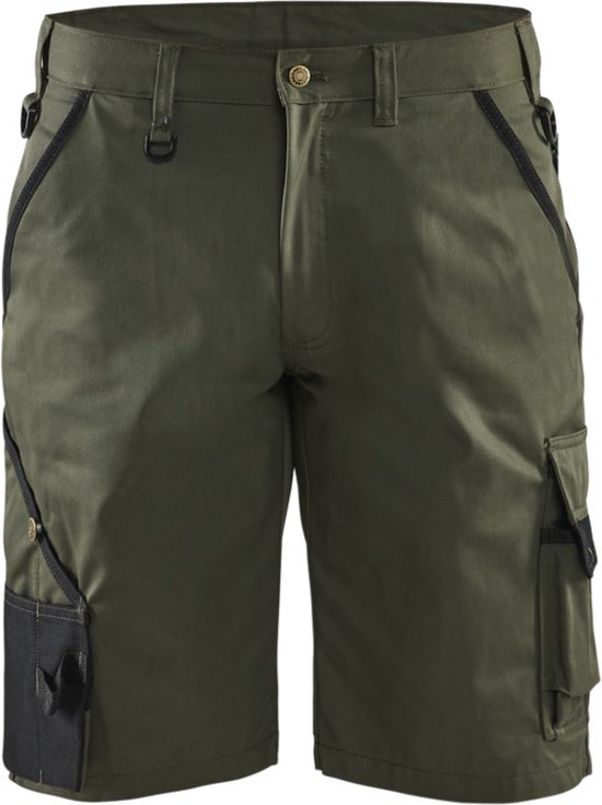 Blåkläder 1464 Short de jardin vert armée taille 52