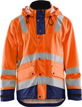 Blaklader Regenjas High Vis LEVEL 2 4302-2003 - High Vis Oranje/Marineblauw - M