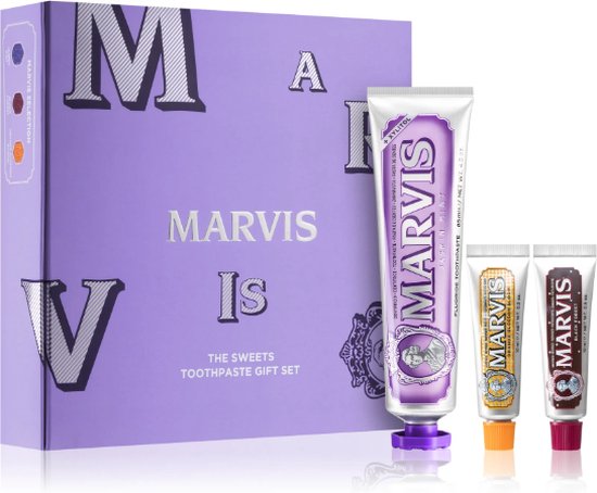 Marvis The Sweets Tandpasta Geschenkset - 3 Smaken