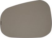 NOOBLU Placemat PEBL - Senso Clay grey - Kingsize 50 x 38 cm
