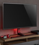 Meuble TV de Gaming | Éclairage RVB | Base TV noire pour configuration Playstation ou Xbox