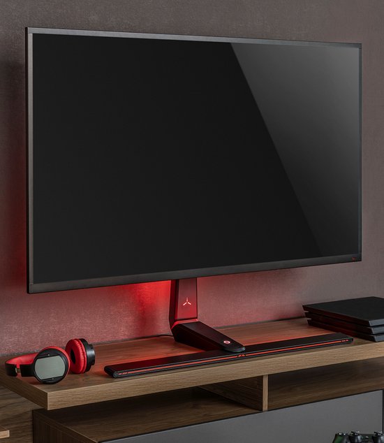 Meuble TV de Gaming | Éclairage RVB | Base TV noire pour configuration  Playstation ou Xbox | bol