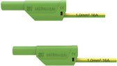 Schützinger Veiligheidsmeetsnoer [ - ] 150 cm Groen-geel 1 stuk(s)