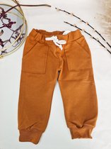 Kiki Oranje baby sweatbroek - oversized stijl | Leggings & Broekjes | PETITE EvelinaApparel