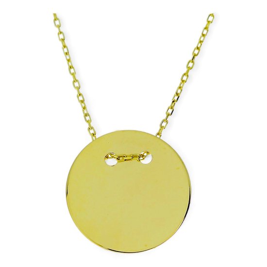 IOSPKKIO® Meerlaagse gouden choker-halsketting voor vrouwen en meisjes, 14-karaats vergulde CZ-hanger, sierlijke platte slangenketting, gelaagde halsketting