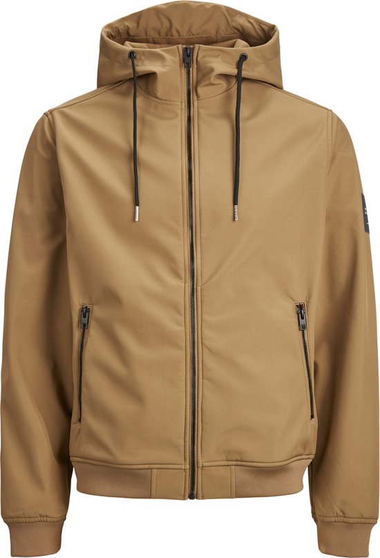 JACK&JONES JJEBASIC SOFTSHELL HOOD NOOS Heren Jas - Maat XXL