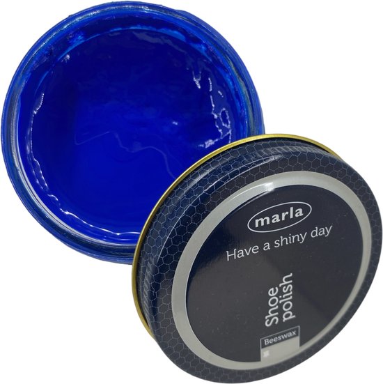 Marla Shoe polish - Schoenpoets - (022) Lichtblauw - 50 ml