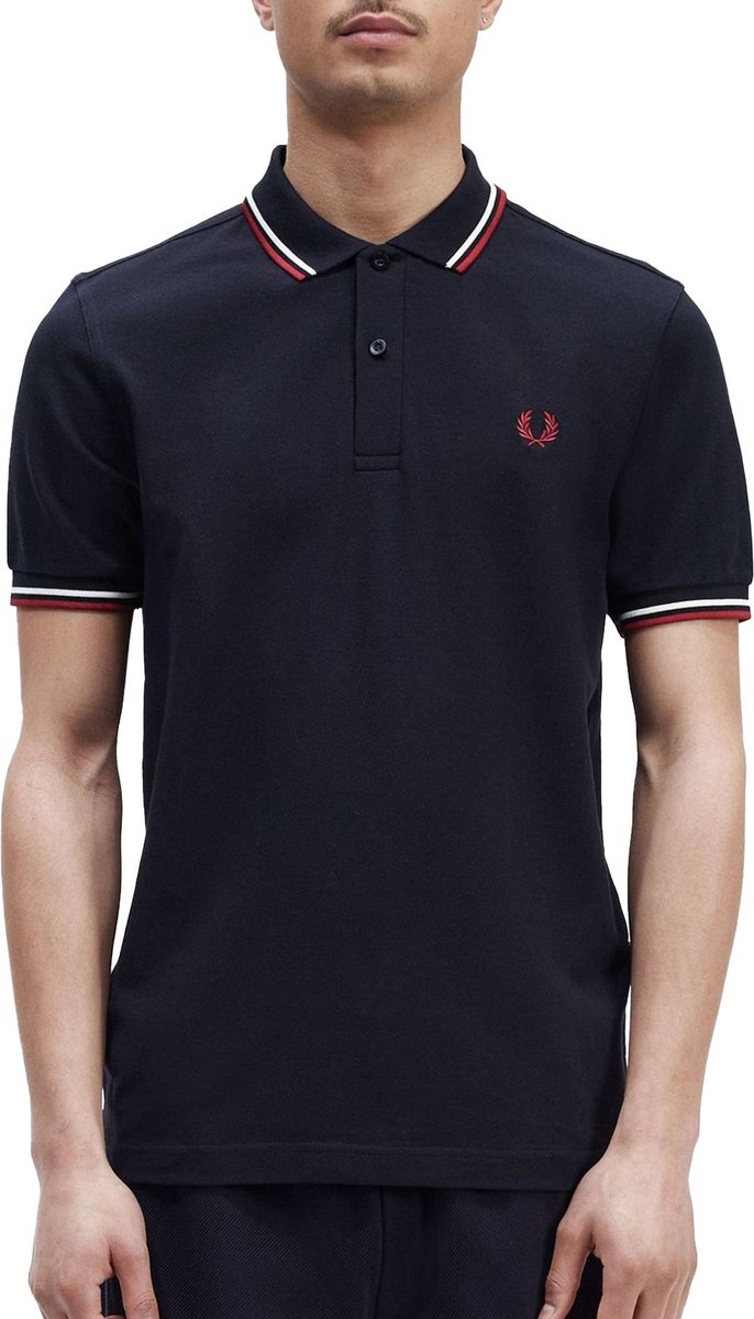 Fred Perry Polo M3600 T55 – Heren Blauw