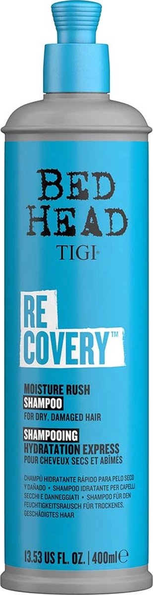 Bed Head by TIGI - Recovery - Shampoo - Voor Droog en Beschadigd haar - Vochtinbrengend - 400ml