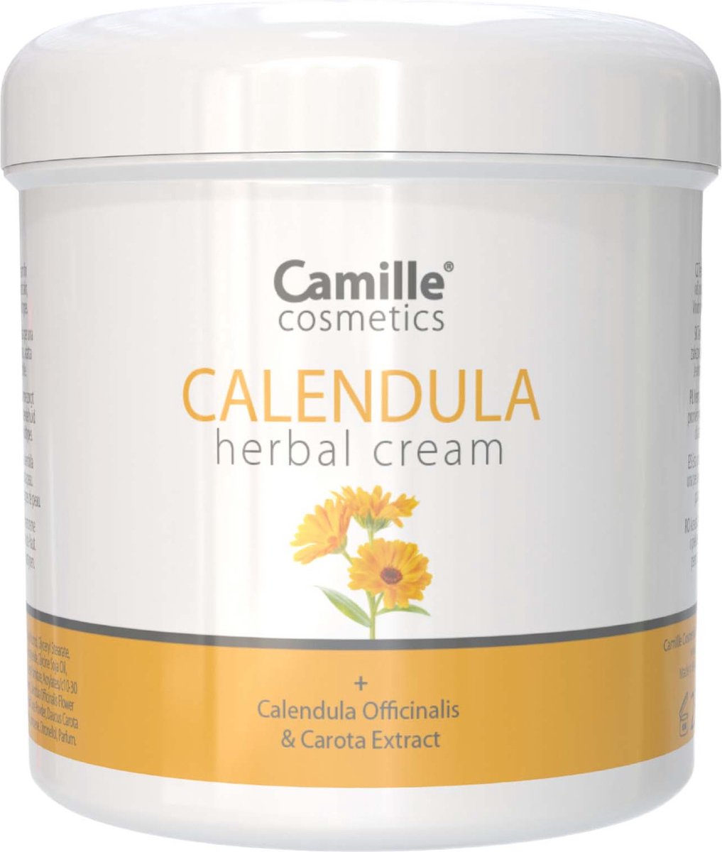 Goedkoopste Camille Cosmetics | Calendula crème - bodycrème - 250ml