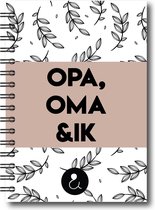 Studio Ins & Outs Invulboek 'Opa, oma & ik' - Sand