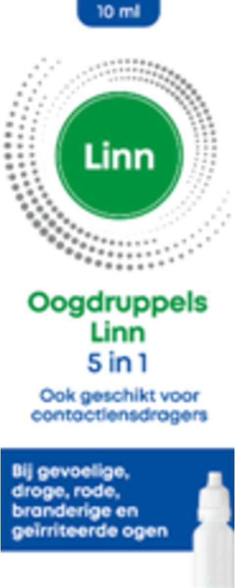 Goedkoopste Linn Oogdruppels 5-in-1 Euphrasia & Hyaluron 10 ml