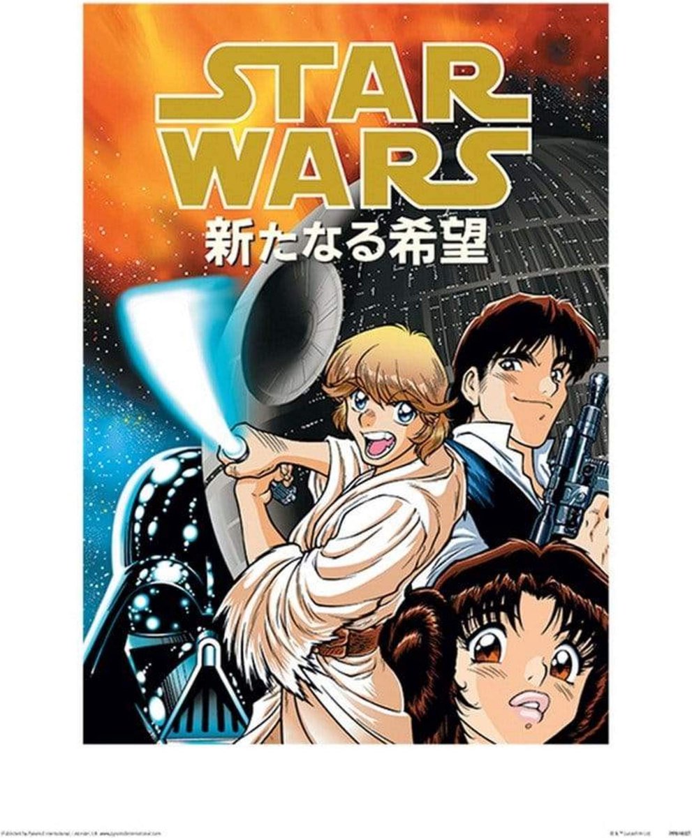 Pyramid Poster - Star Wars Anime Assault - 40 X 30 Cm - Multicolor Divers