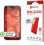 Displex Real Glass Screenprotector voor iPhone 14 Pro Max - Transparant