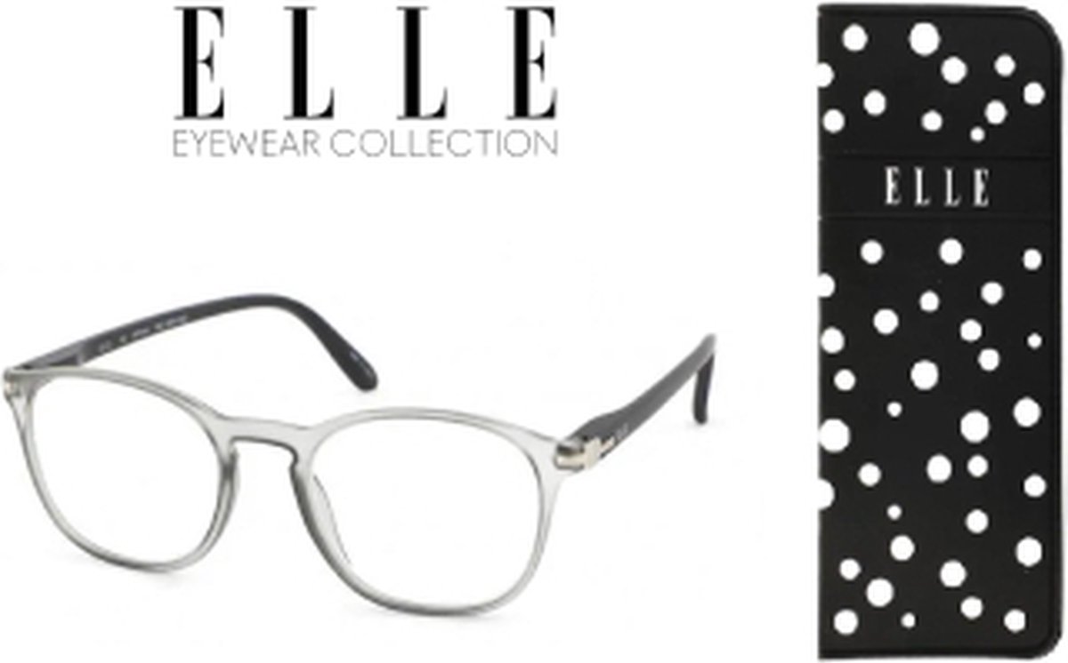 Leesbril Elle Eyewear EL15931-Gray-+1.00