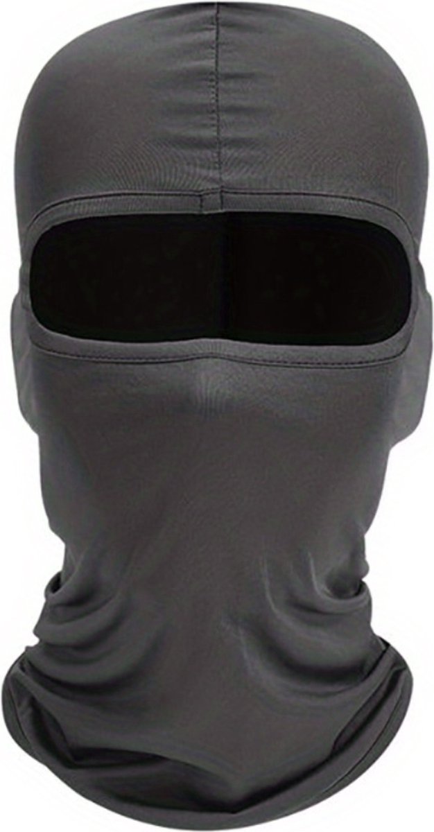 Livano Ski Masker Ski Mask Balaclava Winter Masker Bivakmuts Full Face Mask Donkergrijs