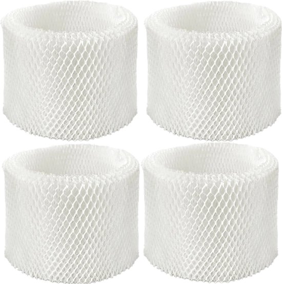 4x Luchtreiniger filter geschikt voor Philips HU4801 / HU4802/ HU4803 luchtbevochtiger HU4102/01 luchtzuiveraar- 4801 filter - Vervangingsfilter