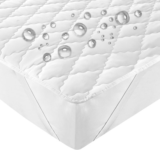 SETEX Molton matrasbeschermer, 120 x 200 cm, hoekrubbers, 100% katoen, basic, natuurlijke kleuren