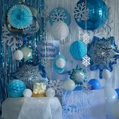 Kerstdecoratie met sneeuwvlok, feestelijke acryldecoraties voor Kerstdecoratie met sneeuwvlok, feestelijke acryldecoraties voor