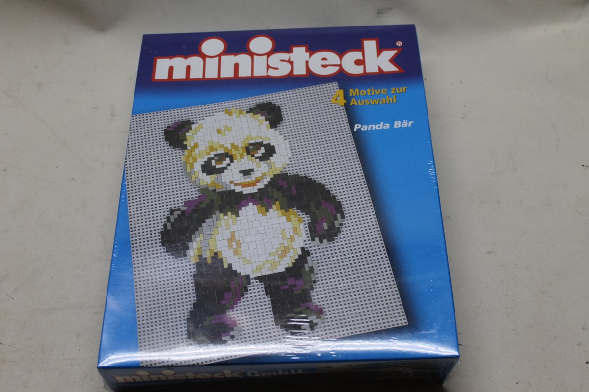 Ministeck Panda beer 4 in 1 +/- 1400 delig