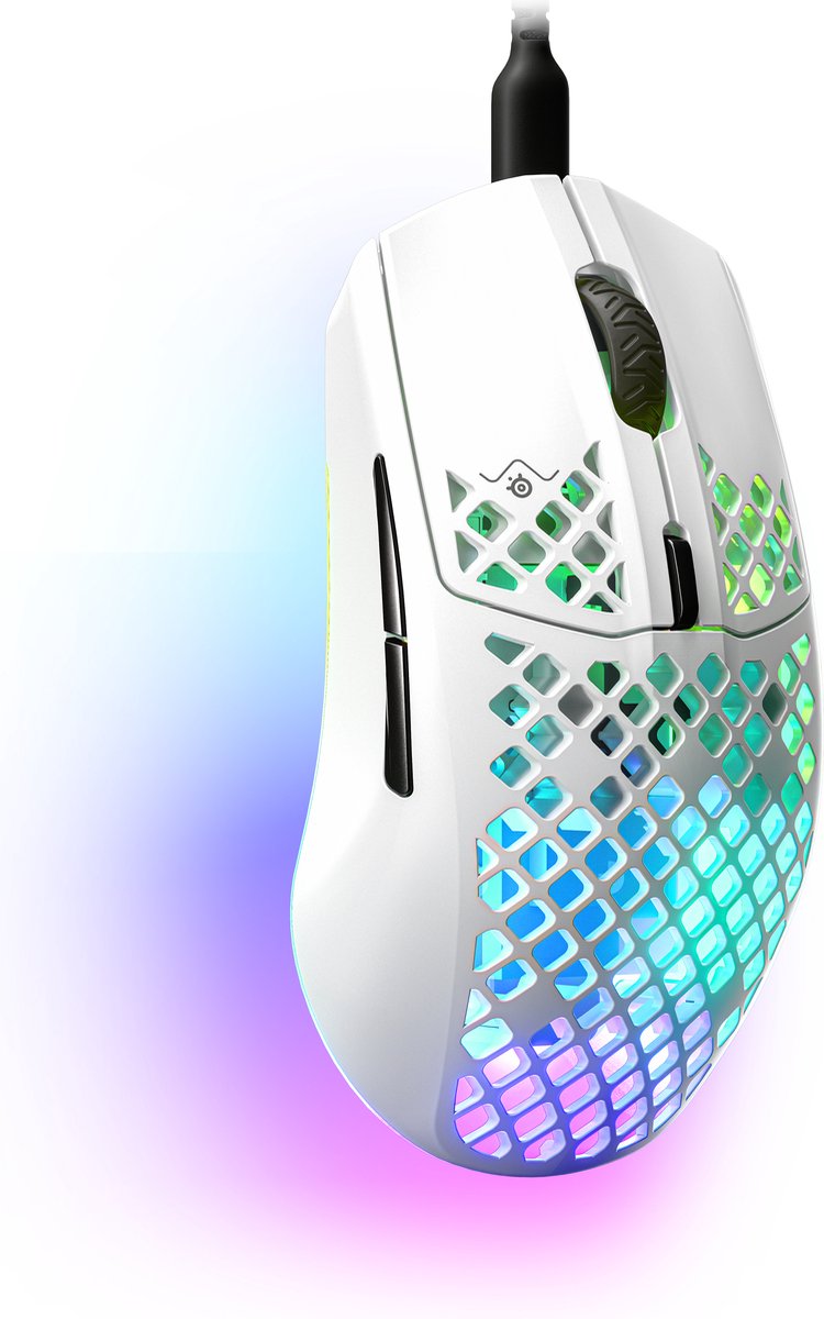 SteelSeries Aerox 3 Gaming Muis 2022 Edition - Wit