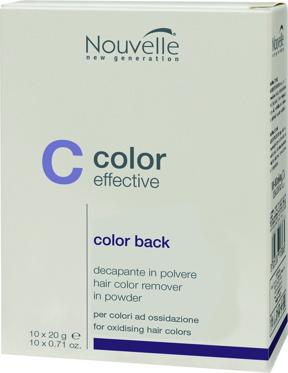 Nouvelle Poeder Color Effective Color Back 10 x 20 gr