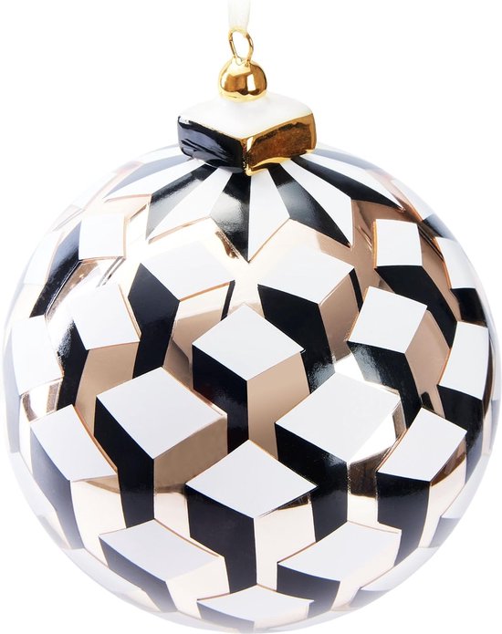 BRUBAKER 128-delige Premium Kerstballen-Set XXL - Kerstboomdecoratie met Glitter Kerstballen, IJspegels, Diamanten Hangers, Snoepjes, Kerstman Laarzen en Kerstboom Topper Ster - Kerstversiering Zwart