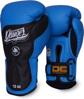 Danger Ultimate Fighter Bokshandschoenen - Leer - blauw/zwart - 14 oz