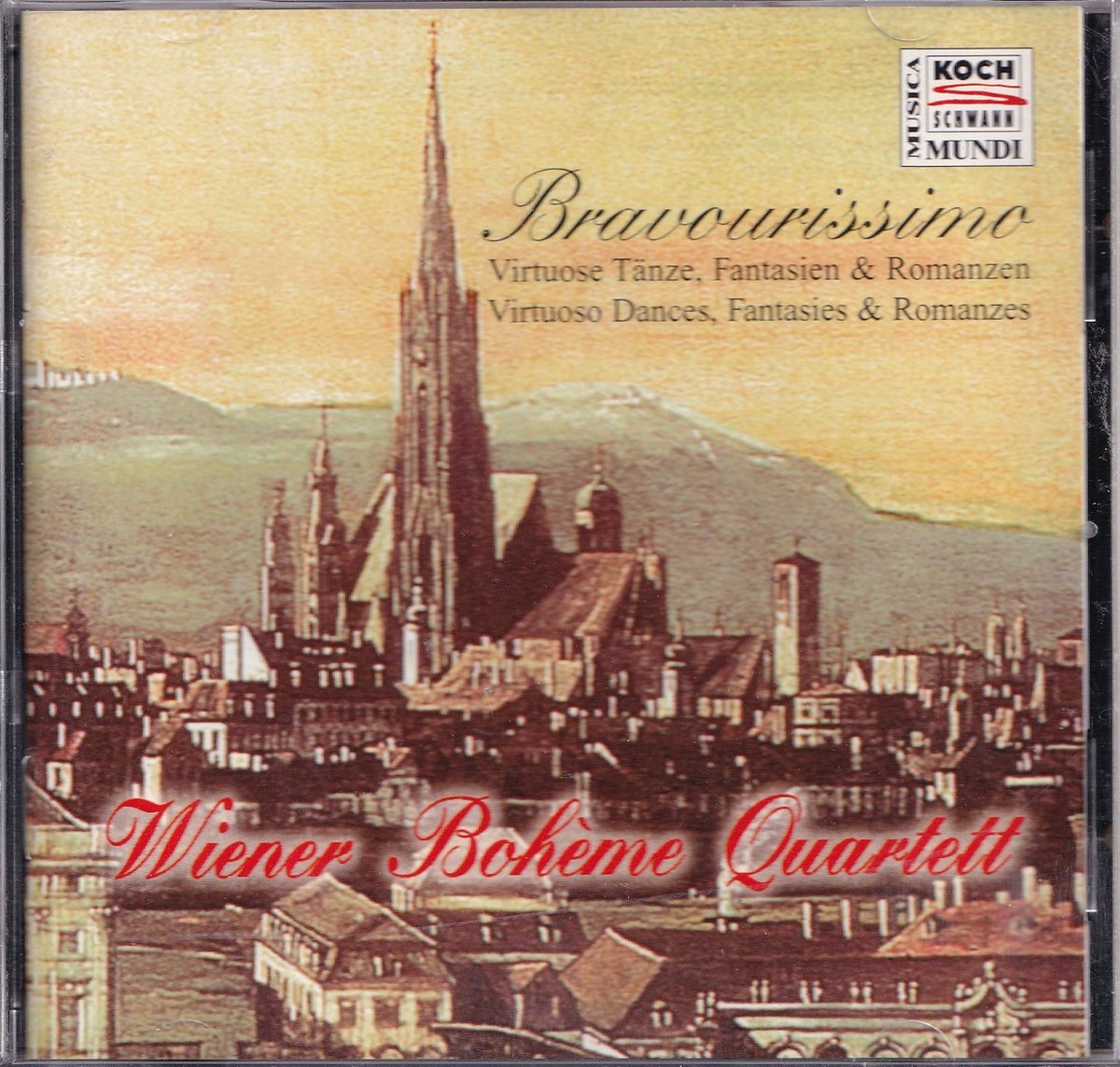 Bravourissimo - Virtuoso dances, fantasies and romances - Wiener Bohème-Quartett