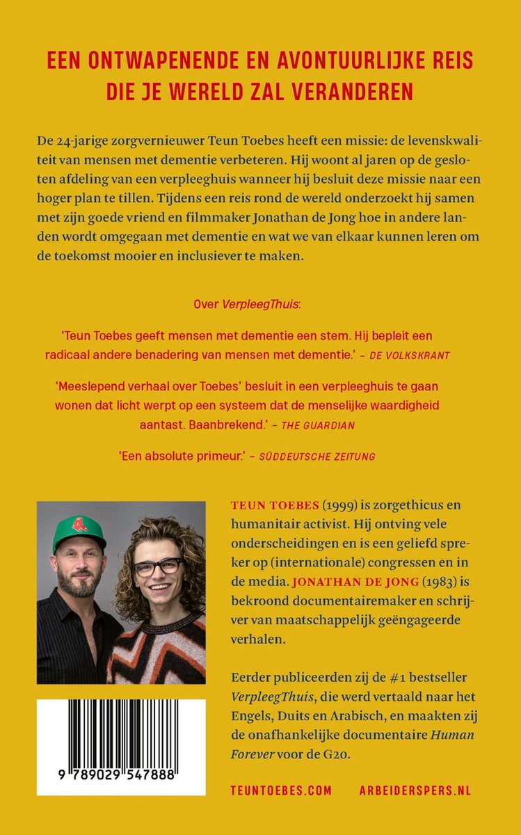 Een Wereld te winnen - back cover