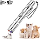 Interactief kattenspeelgoed, oplaadbaar USB 3-in-1 multi-mode kattenspeelgoed, interactief speelgoed voor huisdieren, trainingsapparaat