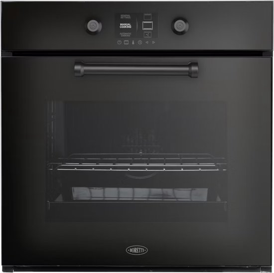 Foto: Boretti mlbx60zw bakoven 60cm 11 functies 65l tft knob control zw