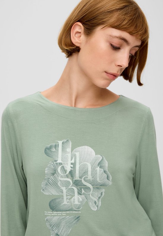 S'Oliver Women-T-shirt--72D0 GREEN-Maat 46