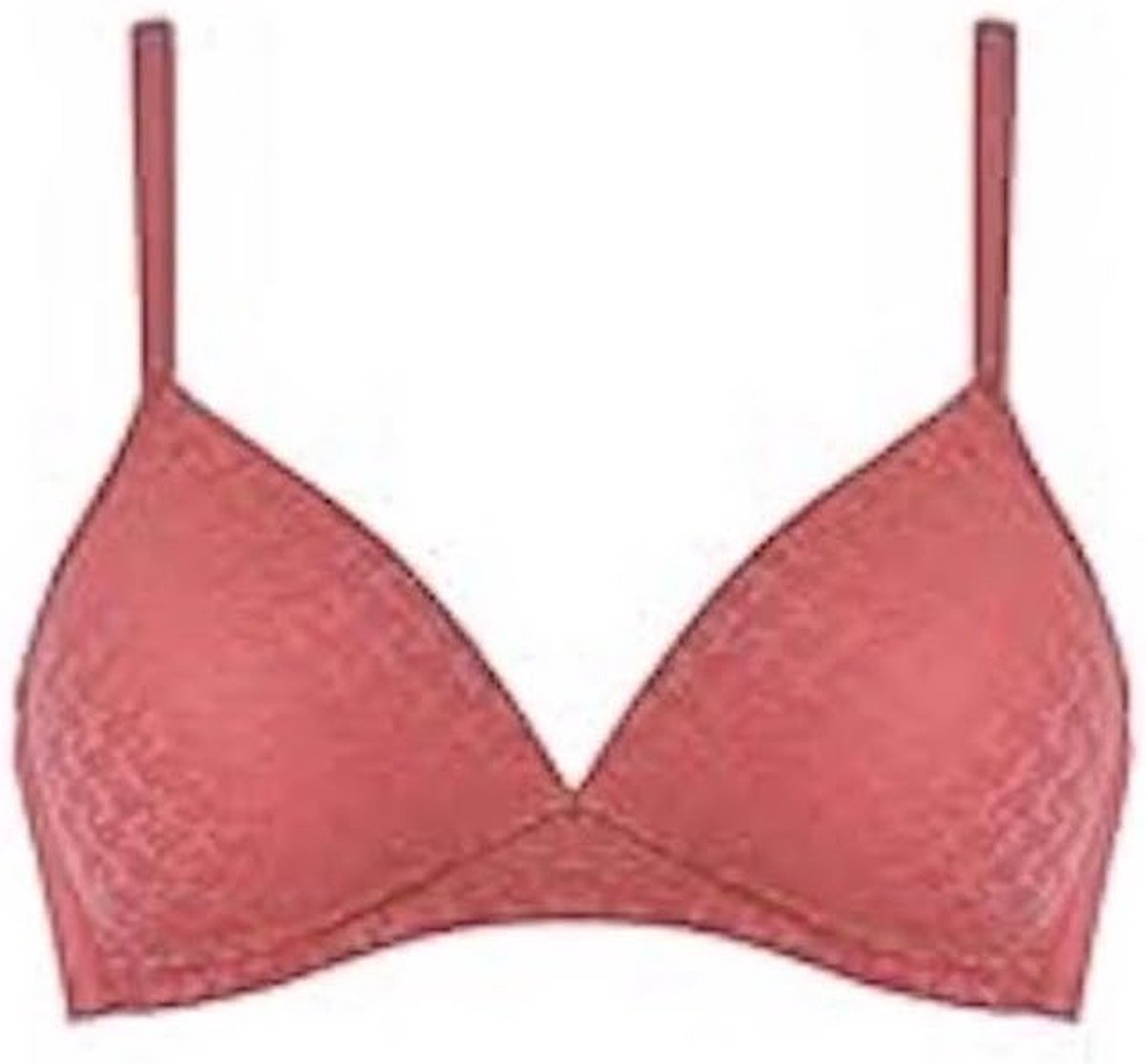 Naturana licht padded beugelloze BH maat 95B sunkissed
