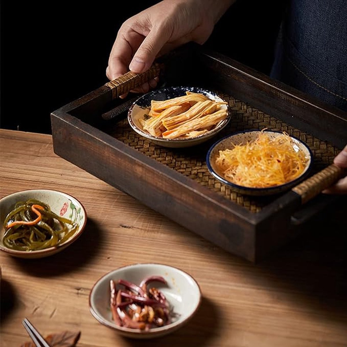 6 stuks sojasaus dipkommen, keramische dompelkommen, set van 6 porseleinen tapasgerechten, knijpkommen, kleine dipkommen, set saus, schaalkommen, bijgerecht, ketchup, soja, barbecue