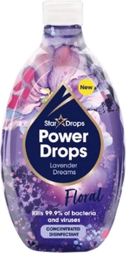 The Pink Stuff - Miracle Power Drops - Geconcentreerd schoonmaak middel en krachtige desinfectant - Floral Lavender Dreams