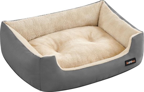 Kussen Panama, rechthoekig, met ritssluiting en rand taupe, 100 x 70 x 12 cm Kussen Panama, rechthoekig, met ritssluiting en rand taupe, 100 x 70 x 12 cm