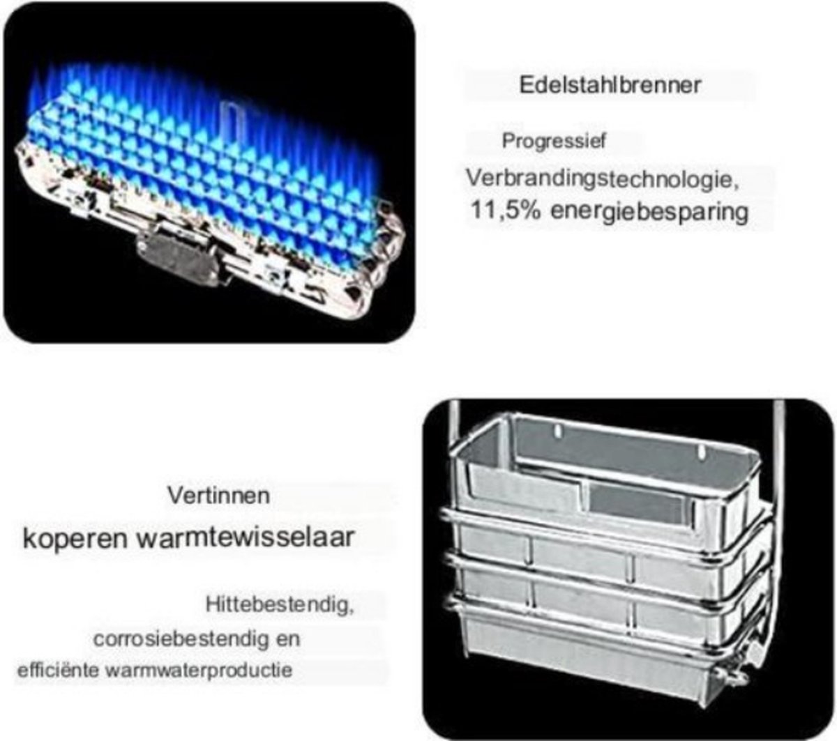 Franke Perfect 3 Touch Mondial met Combi-S boiler