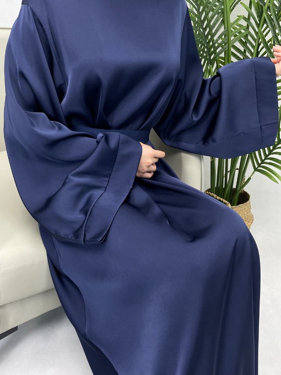 Livano Vêtements Islamiques - Abaya - Vêtements de Prière Femmes - Alhamdulillah - Jilbab - Khimar - Femme - Rose - Taille XXL