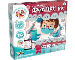 Science4you Dentist Starter Kit – Leerzame Experimenteerdoos – Tandarts Speelset voor Kinderen – Vanaf 5 jaar